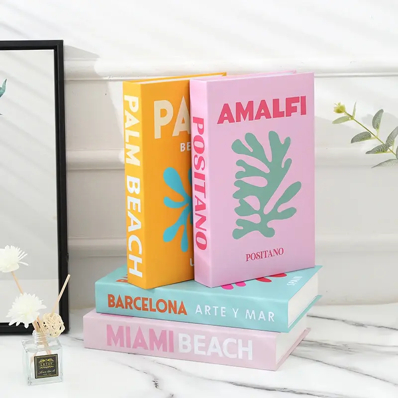 Thumbnail: Travel Series Fake Book Decoration Coffee Table Decoration