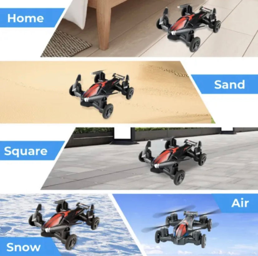 Thumbnail: Land-Air Remote Control Airplane RC Car