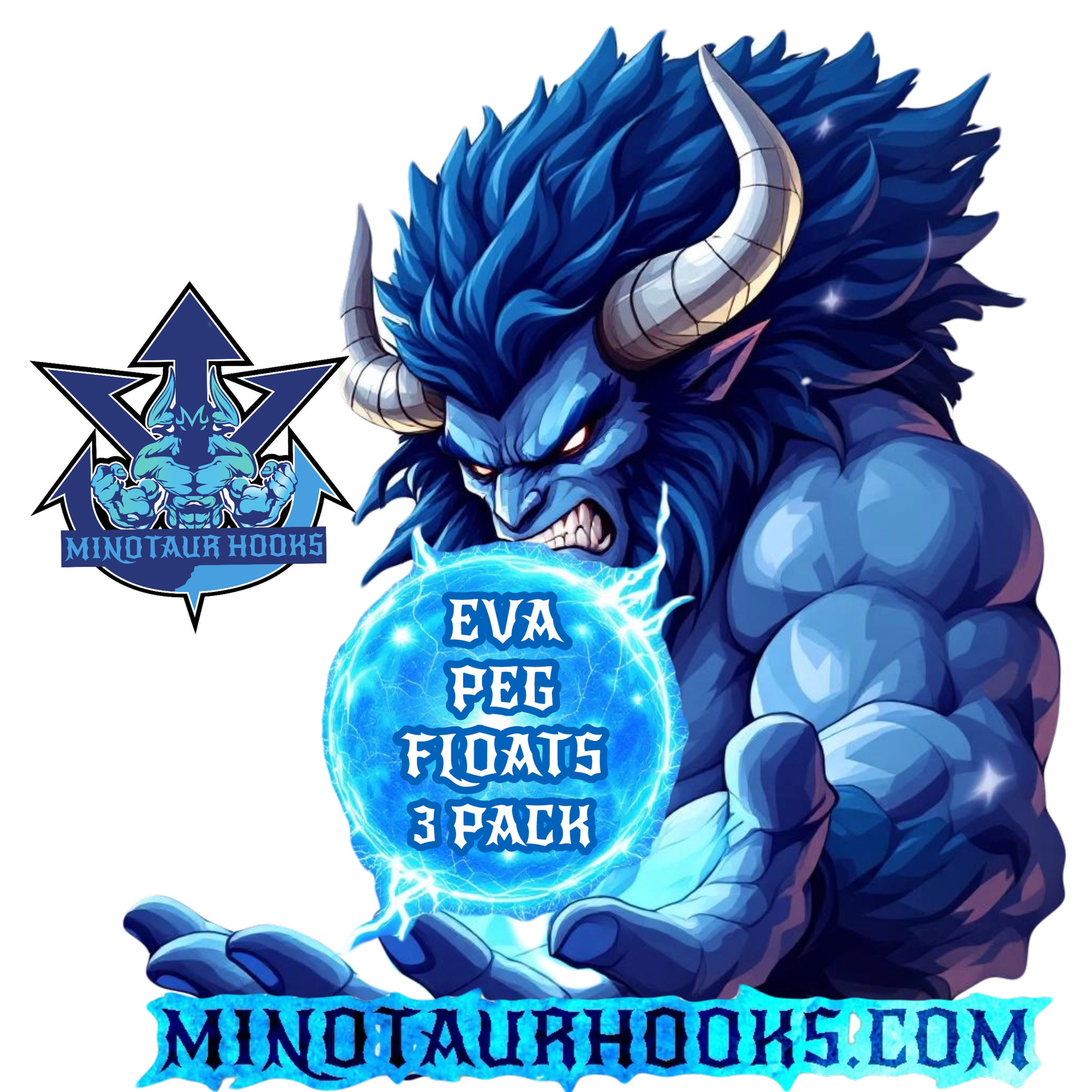 Military Blue EVA Float (3pack)