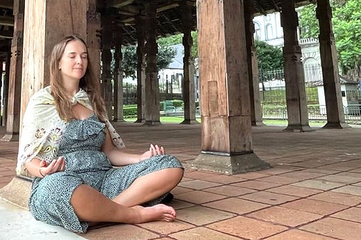 Holly Meditating