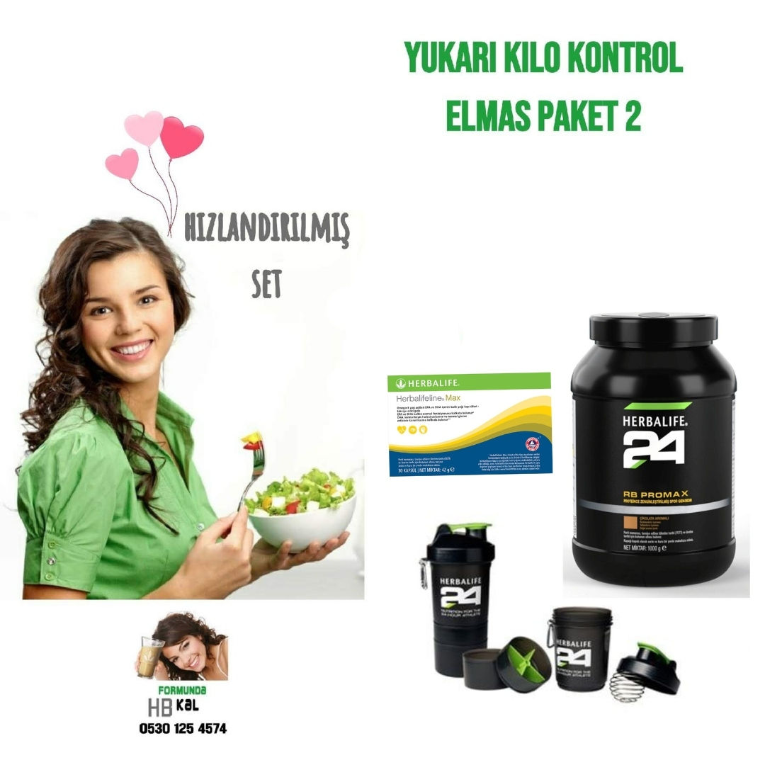 Herbalife Yukarı Kilo Kontrol Paket Elmas 2