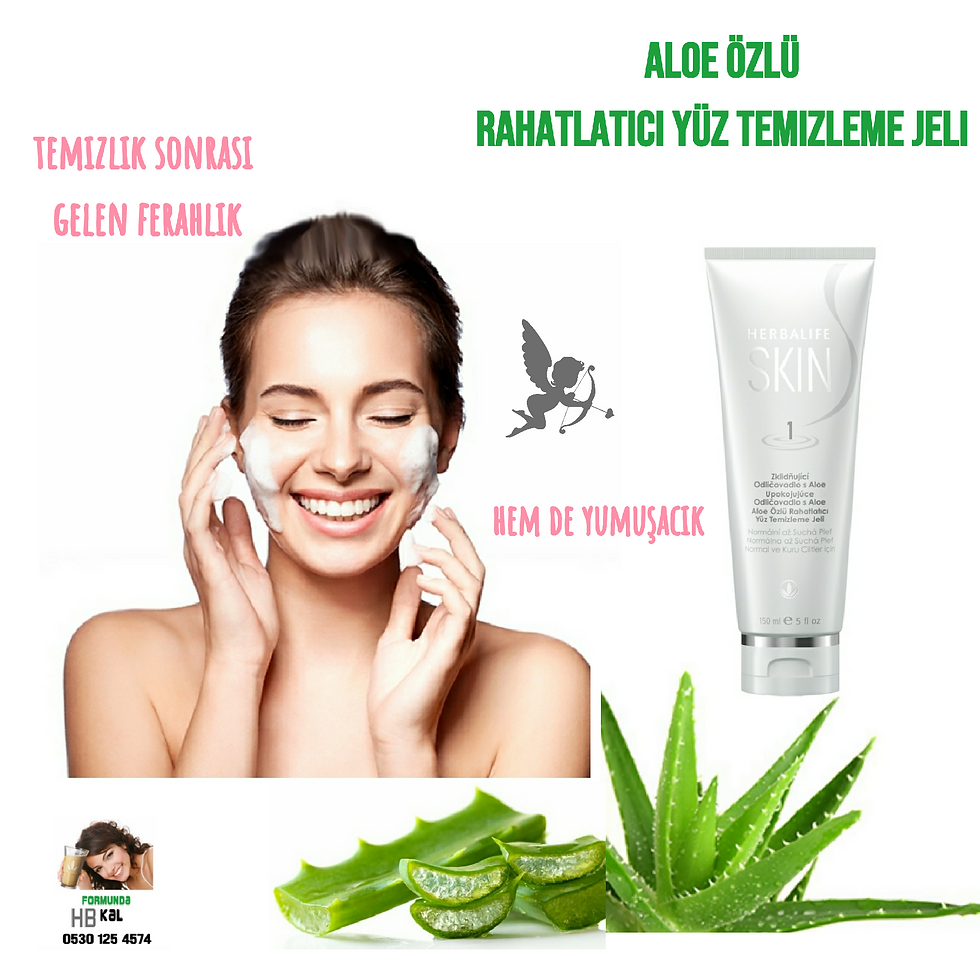 Herbalife Skin Aloe Özlü Rahatlatıcı Yüz Temizleme Jeli 150 ml