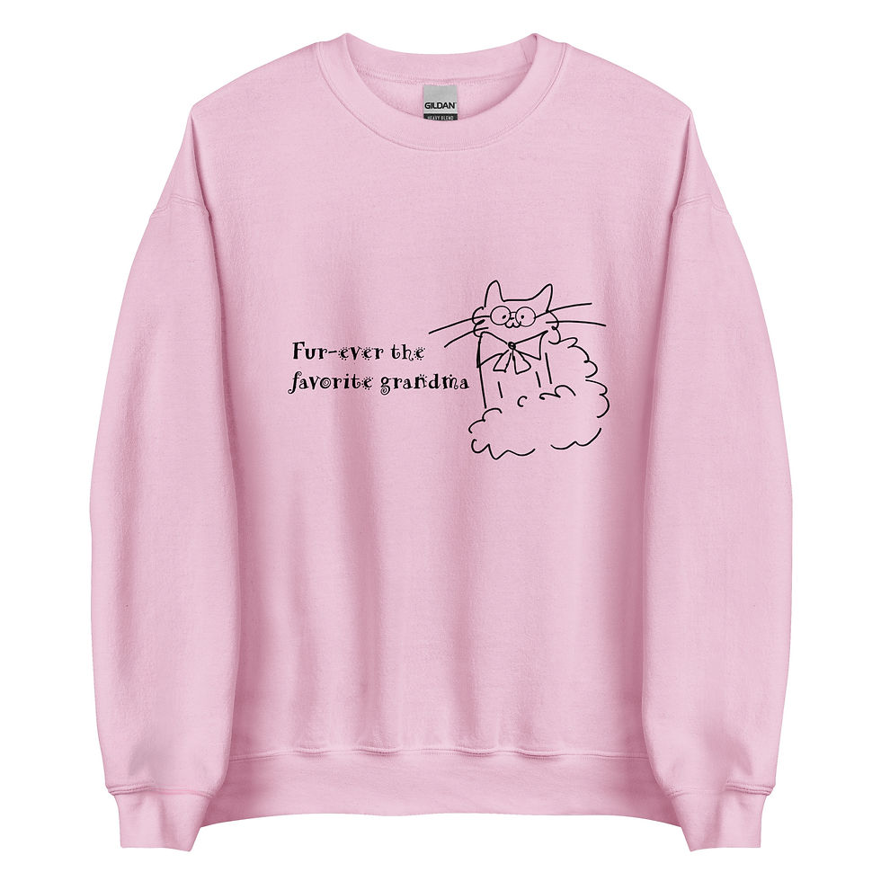 Thumbnail: "Fur-ever the Favorite Grandma" unisex sweatshirt