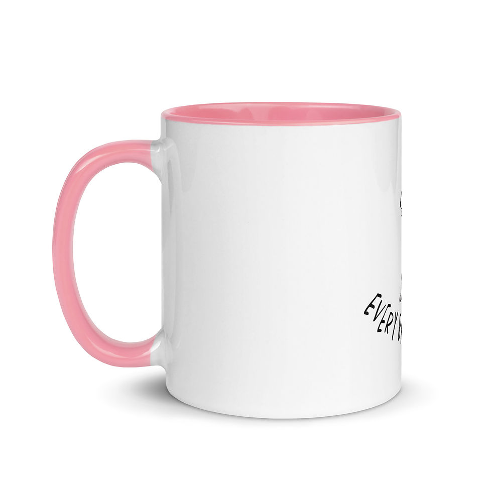 Thumbnail: "Every Bark Matters" white glossy mug with color inside
