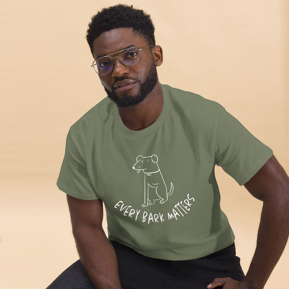 Thumbnail: "Every Bark Matters" unisex classic tee 