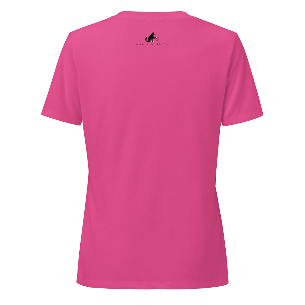 Thumbnail: "Breed? Loved!" women’s relaxed v-neck t-shirt