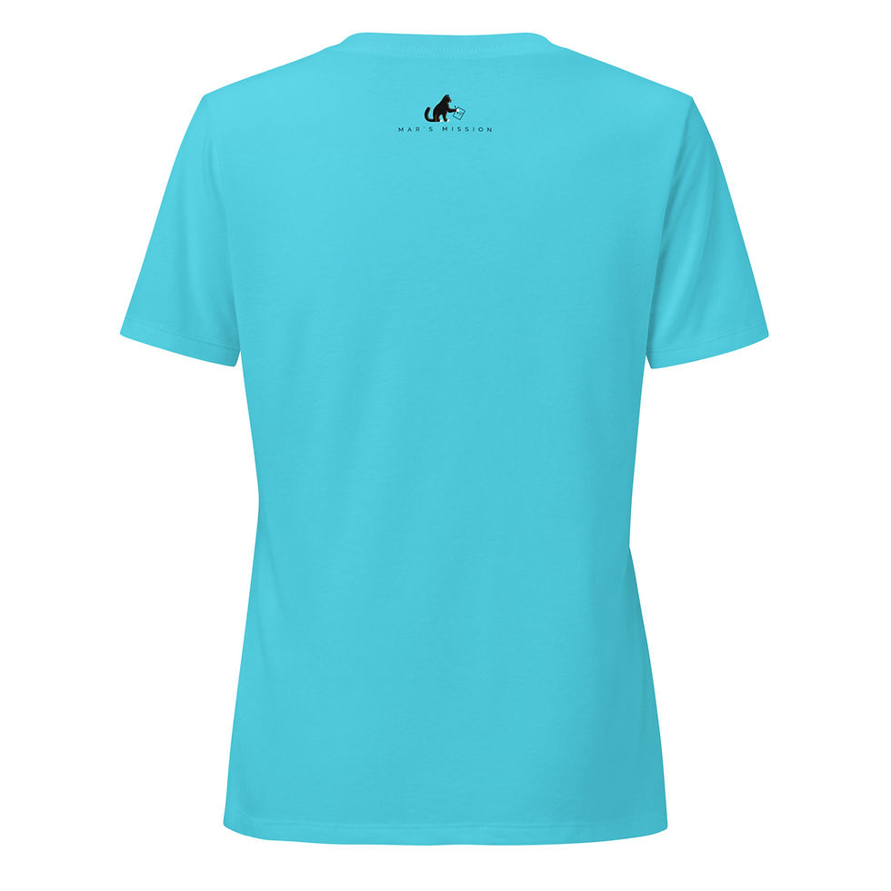 Thumbnail: "Breed? Loved!" women’s relaxed v-neck t-shirt
