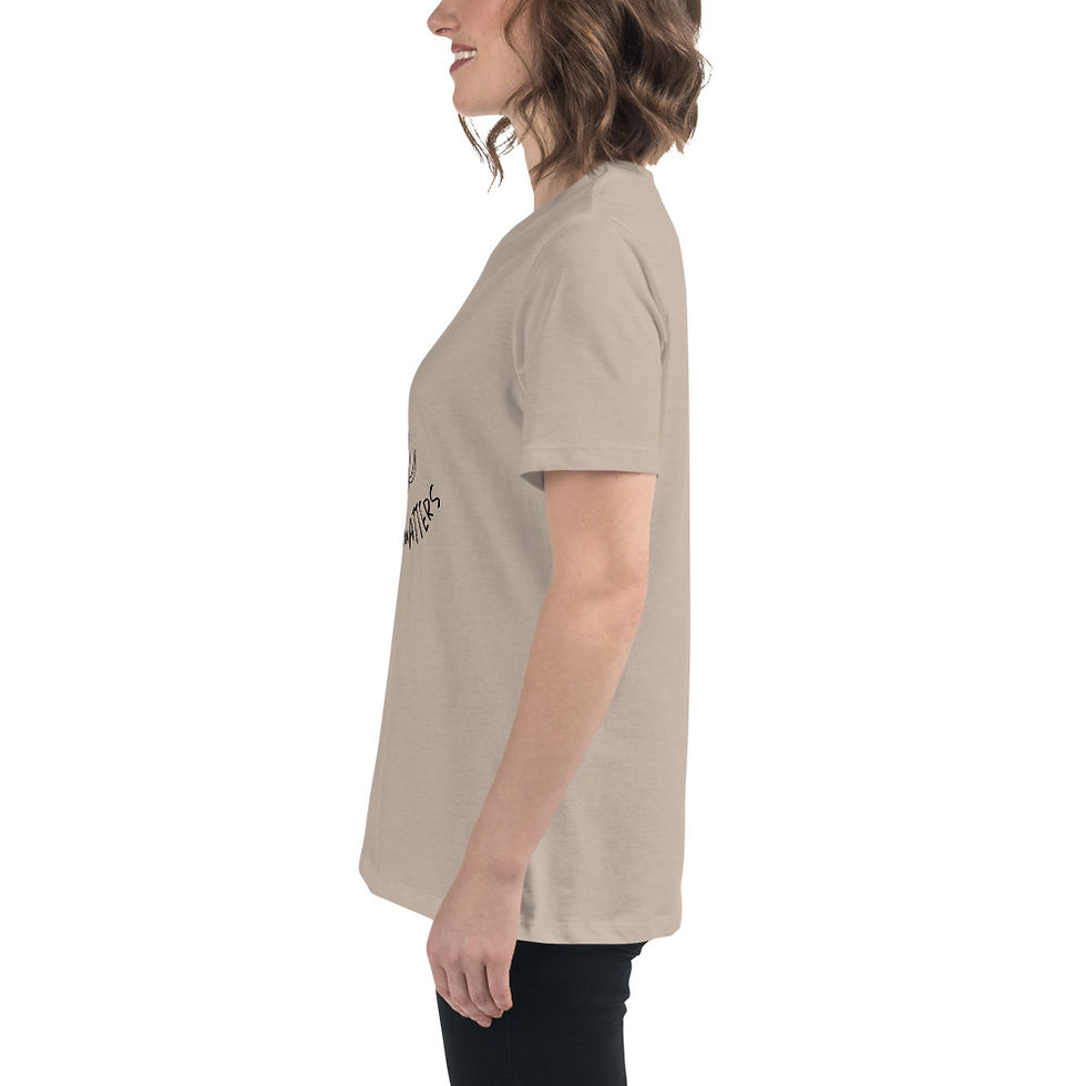 Thumbnail: "Every Bark Matters" women's relaxed t-shirt