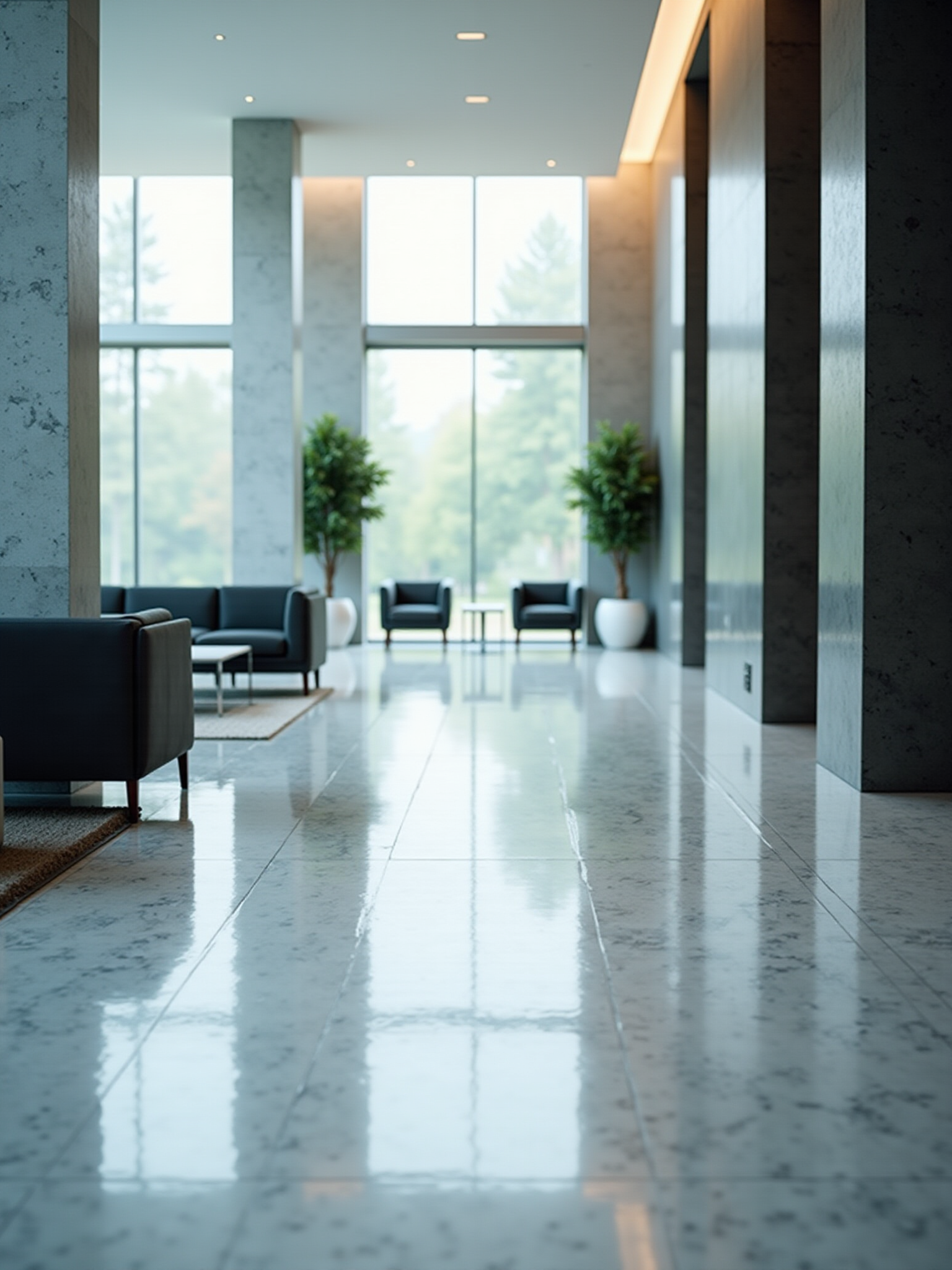 Woman cleaning a window