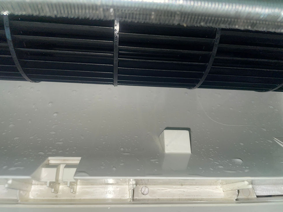 大角咀洗冷氣案例 - 分體式冷氣