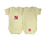 Thumbnail: Short Sleeve Alphabet Bodysuit - N