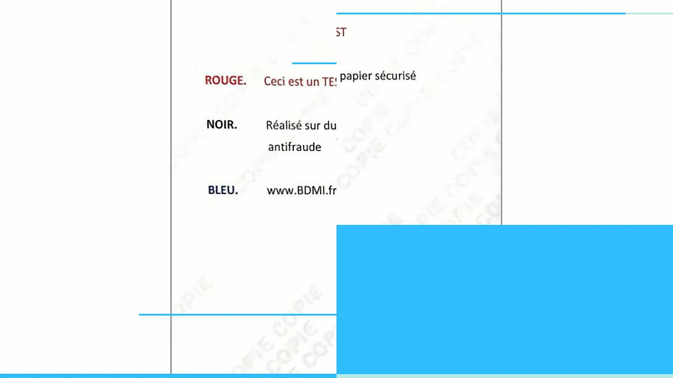 Miniature : 1000 Papier No copy: Vire au noir + Blockout,