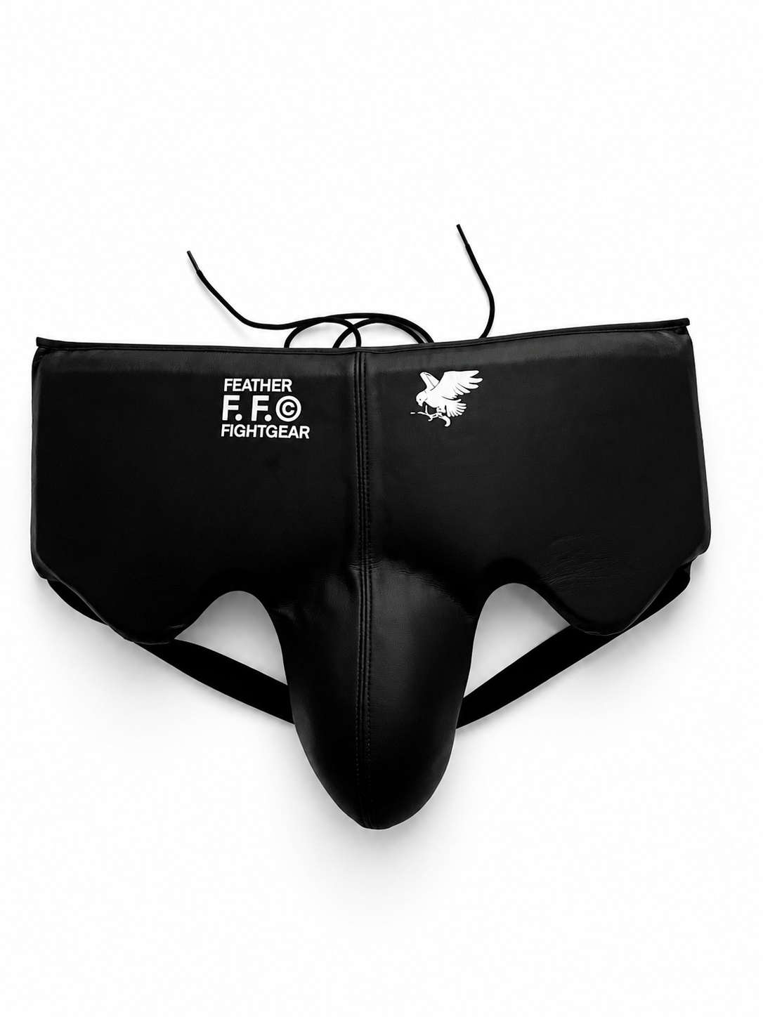 Classic Black Feather Groin Guard