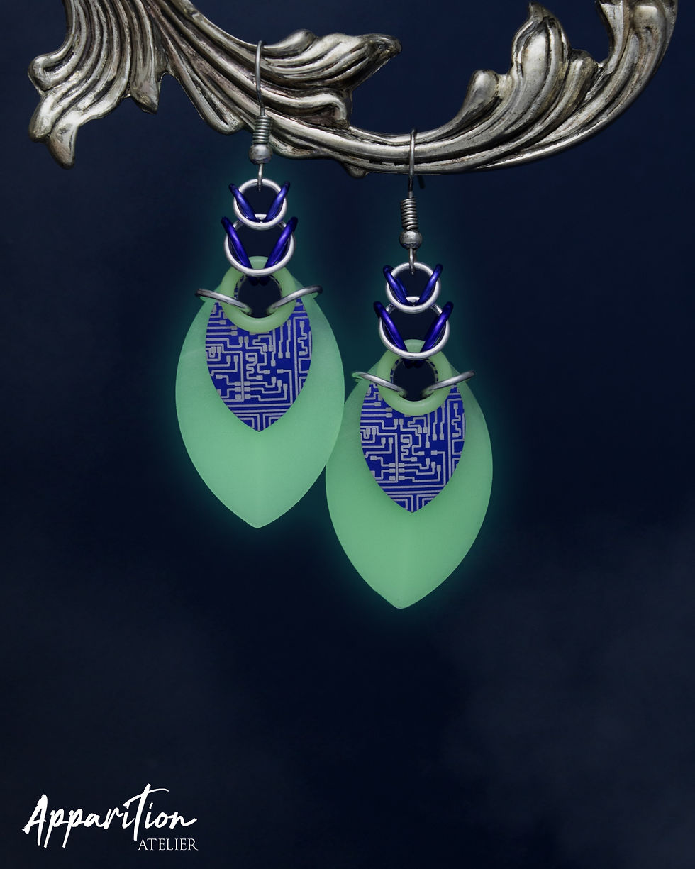 Thumbnail: Scalemaille Earrings