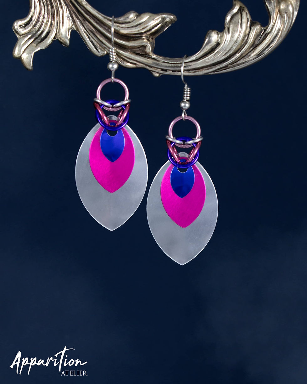 Scalemaille Earrings