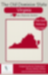 The Old Dominion State - Virginia - Pixelated Quilt Pattern