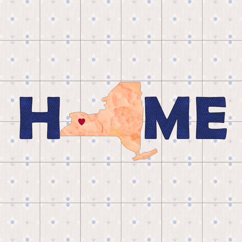 Thumbnail: The Empire State - New York Pattern Design