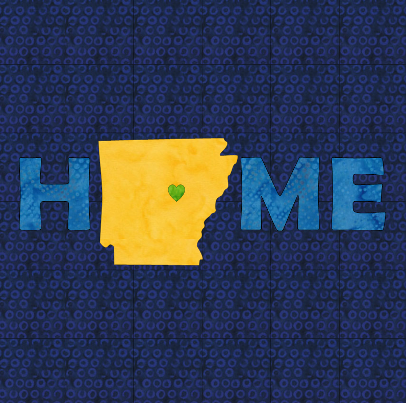 Thumbnail: The Natural State - Arkansas Pixelated Design