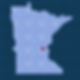 Thumbnail: The North Star State - Minnesota Pixelated Design