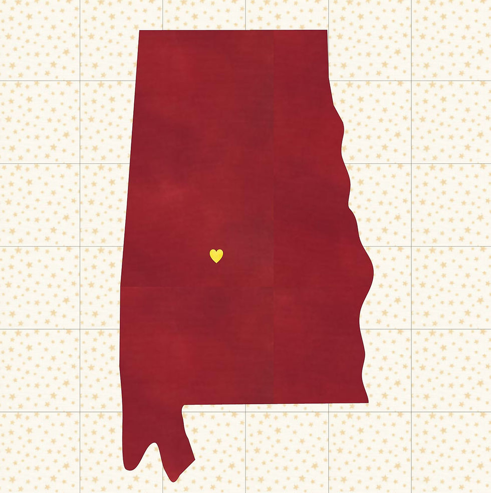 Thumbnail: The Yellowhammer State - Alabama - Set of 5 Patterns (Wholesale)