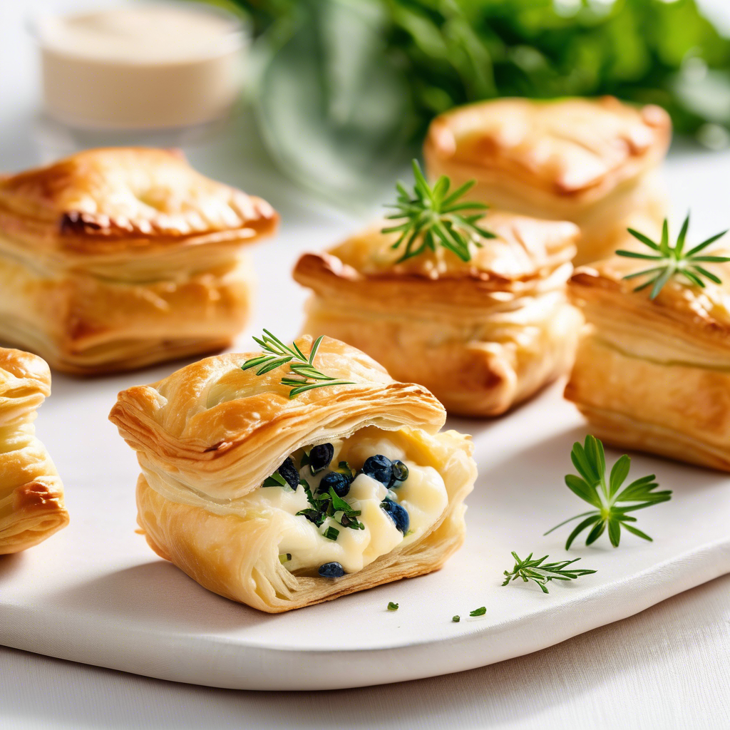 Savory Puff Pastry Bites