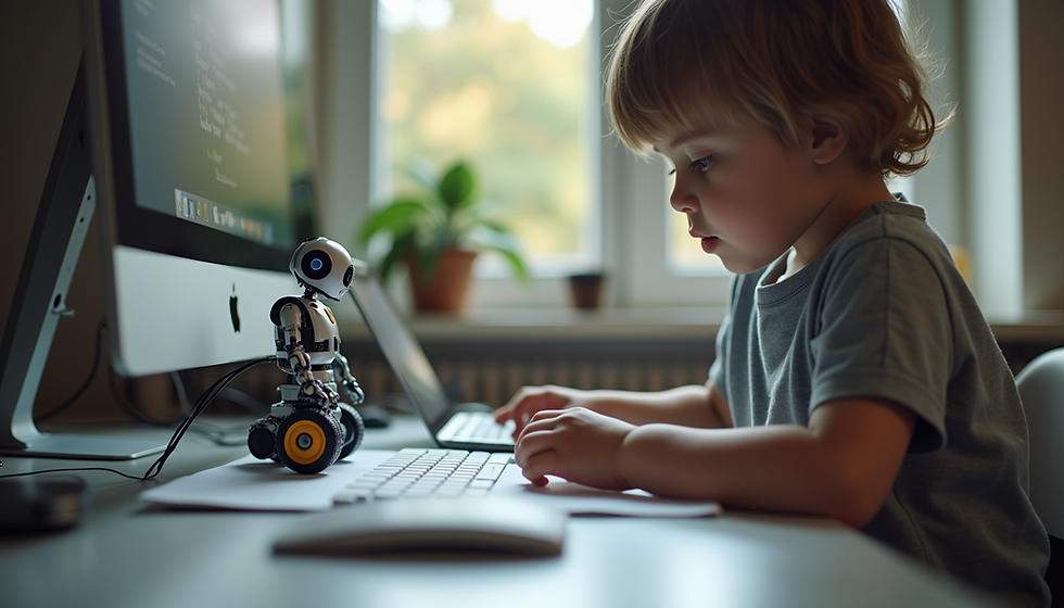 Empowering Young Minds with Kids Coding and Robotics