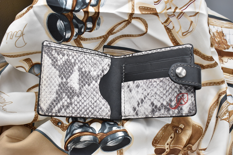 Belted Python Wallet - Now for sale!