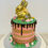 Thumbnail: Photo of a chocolate cake with a golden bunny on top