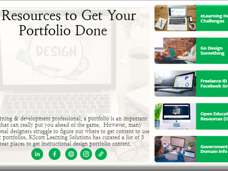 5 Resources to Get Your Portfolio Done