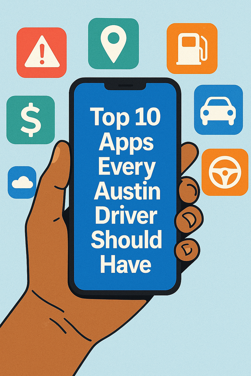 Top 10 Apps Every Austin Driver Should Have on Their Phone