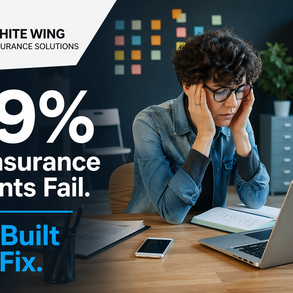 89% of Insurance Producers Fail. We Built the Fix.