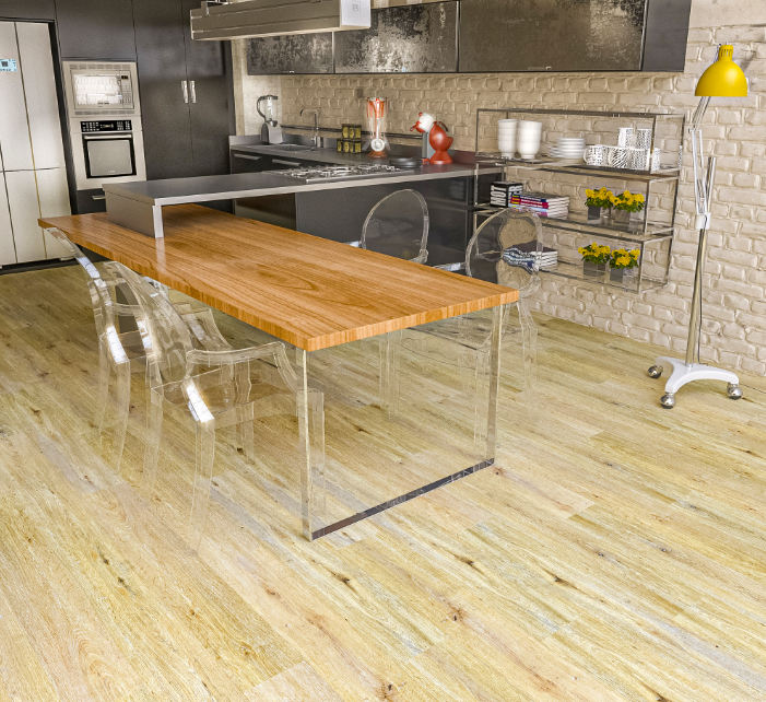 Miniatura: Vinílico com tela Himalaias