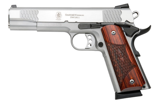 Smith&amp;Wesson S&W 1911 E SERIES STAINLESS CAL.45ACP