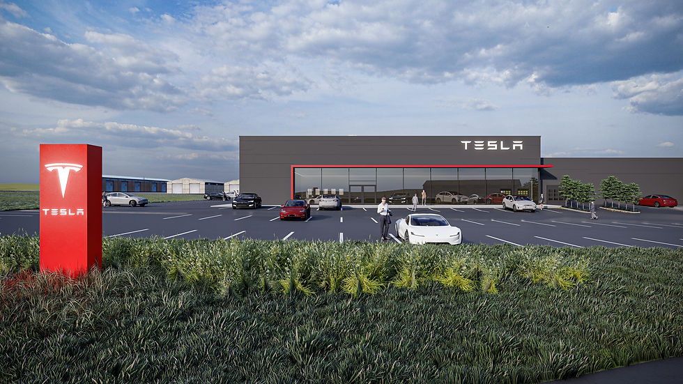 Höfuðstöðvar Tesla á Íslandi