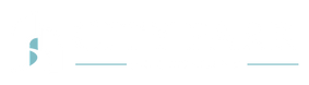 City Park Counseling Logo of two white half arches coming together with a light blue shading for depth and a navy path