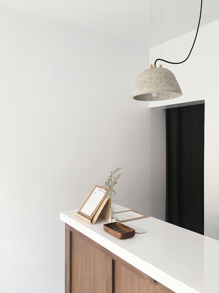 Minimalist Reception Desk