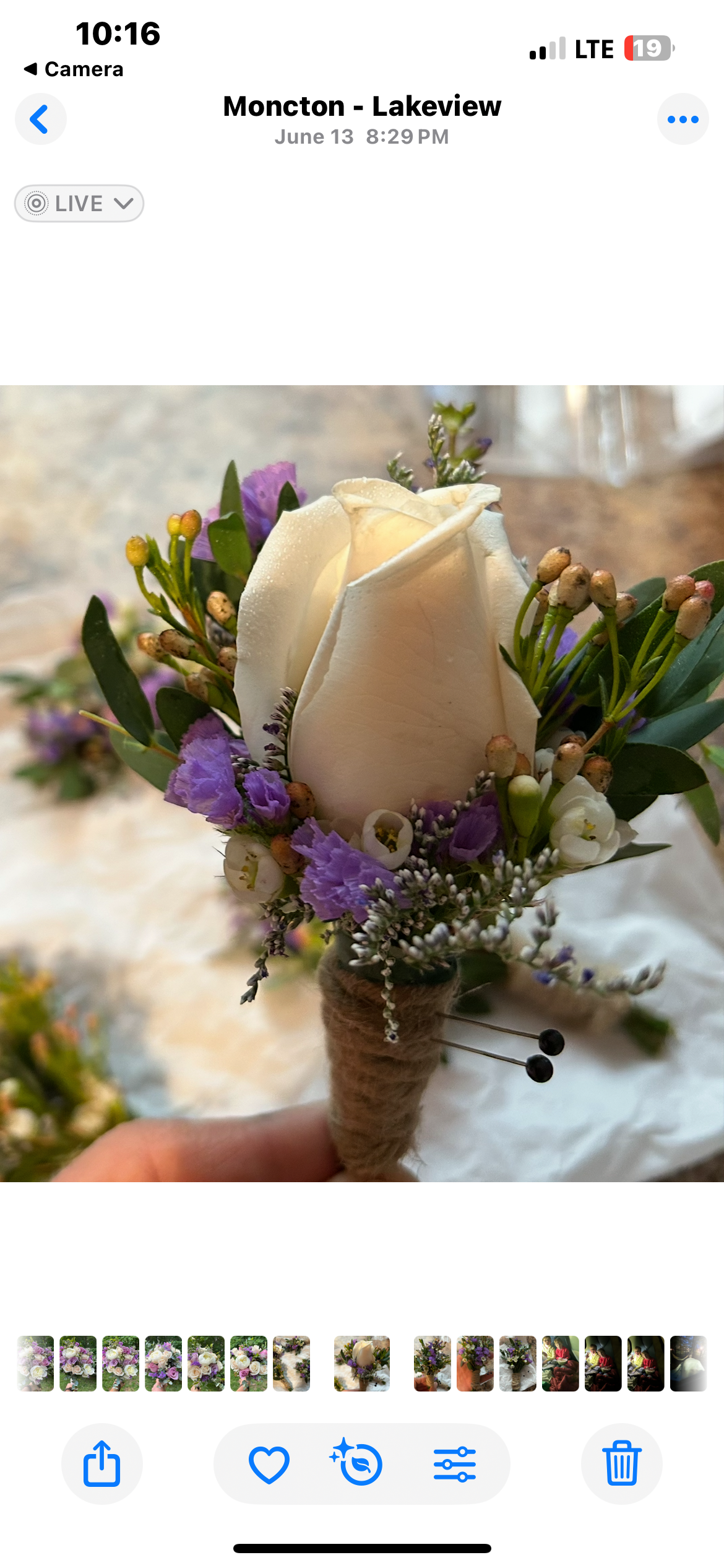 Rustic Boutonnière