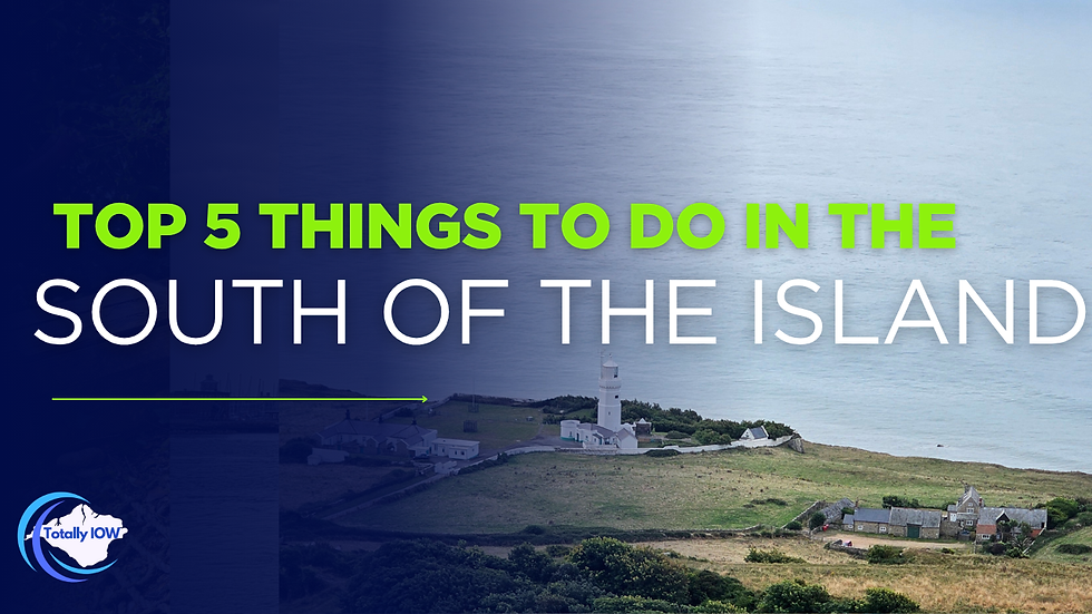 top 5 things on the south of the isle of wight
