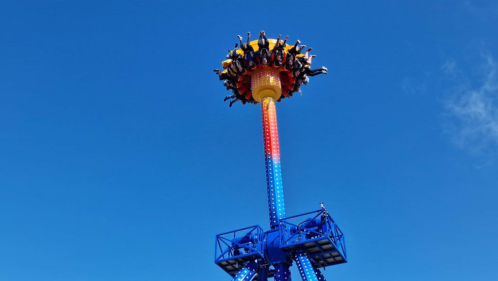 The new ride at Blackgang, Extinction