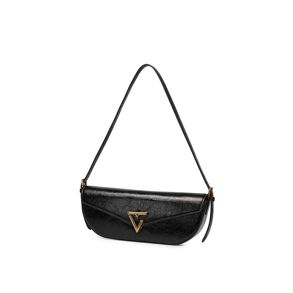 Thumbnail: TN916064 Half-moon shaped hobo shoulder bag