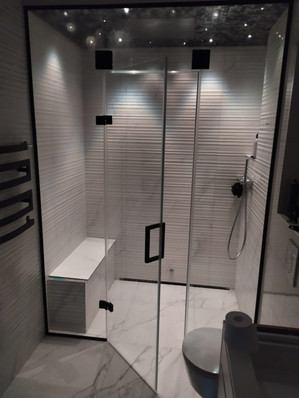 Steam bath - shower stall.