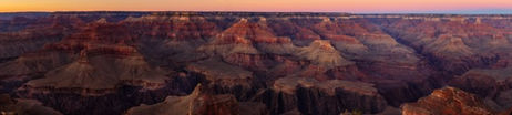 Grand Canyon panoramic landscape sunrise photography Arizona