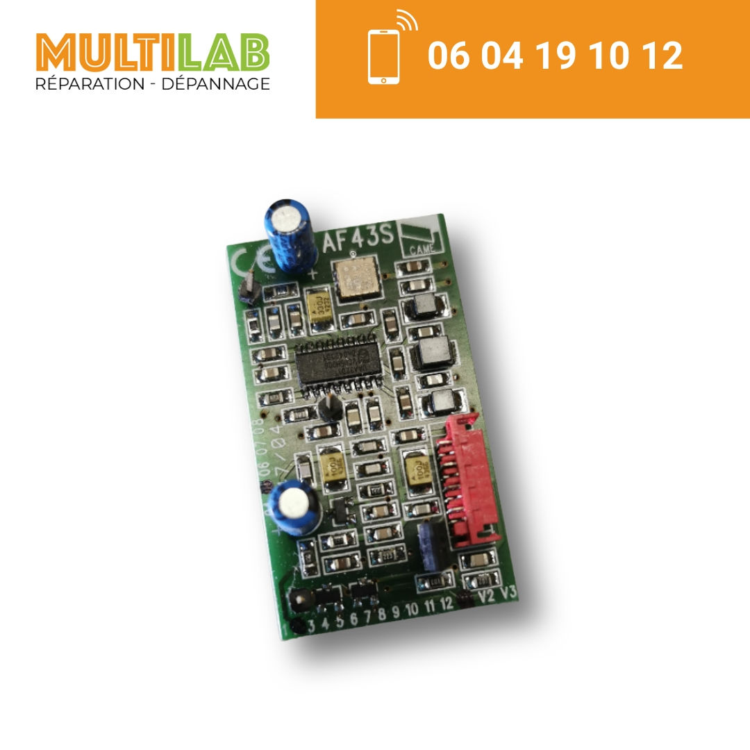 Carte radio embrochable CAME AF43S