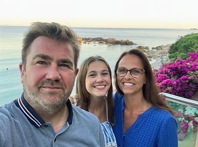 Eric und Estelle OLIVIER, Eigentümer der Villa Plen Souleù Cabris