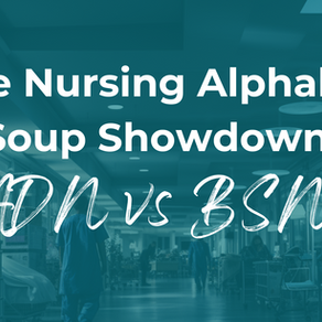 The Nursing Alphabet Soup Showdown: ADN vs BSN