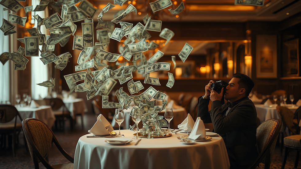 The secret for shooting restaurant content without creating food waste