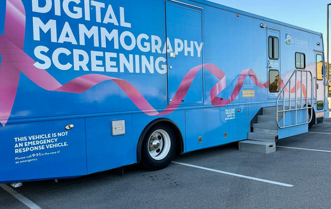 Mobile Mammogram truck