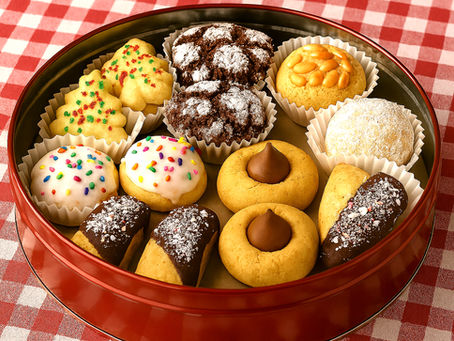Celebrate the Holidays with Assorted Cookie Tins from Baking By Beth