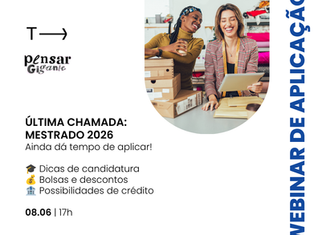 Mestrado com bolsa