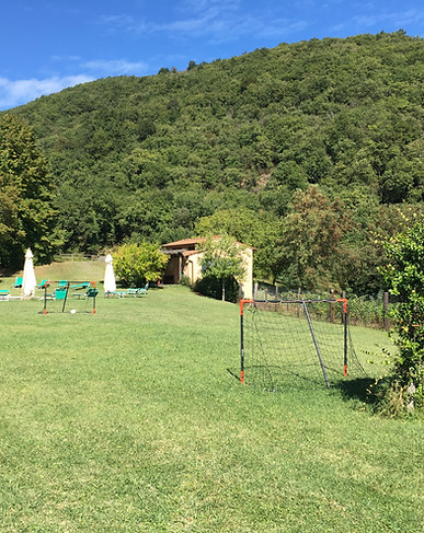 soccer field in Fattoria Celle